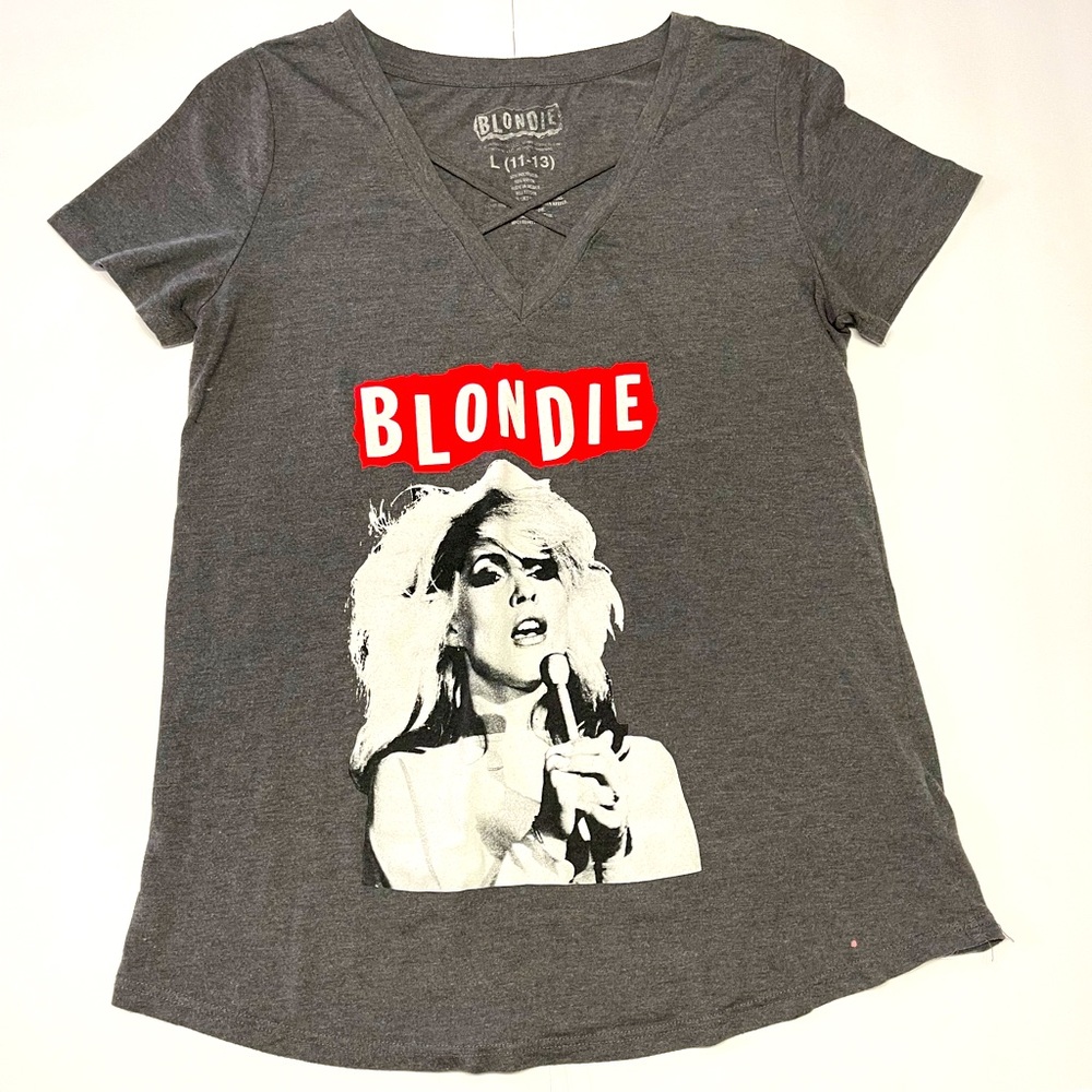 BLONDIE | Grey T-Shirt size LARGE